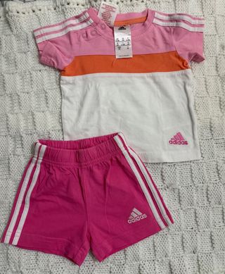 Conjunto Adidas Niña 0-3 Meses