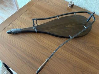 Jamonero Profesional Vintage Madera y Metal