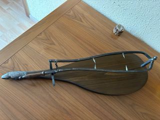 Jamonero Profesional Vintage Madera y Metal