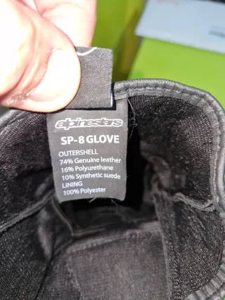 Guantes de moto Alpinestars sp8 talla XXL