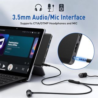 Base Surface Pro 12 2025 Thunderbolt 4 USB