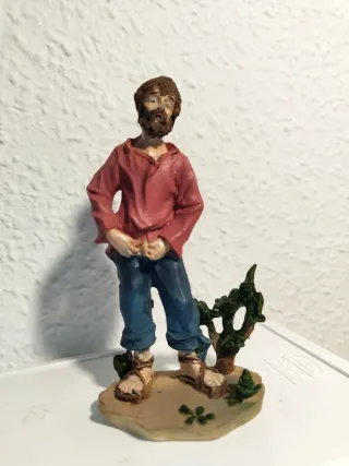 Figura Belén pastor orinando