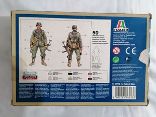 Maqueta Italeri 6033 Infantería Alemana WWII 1:72