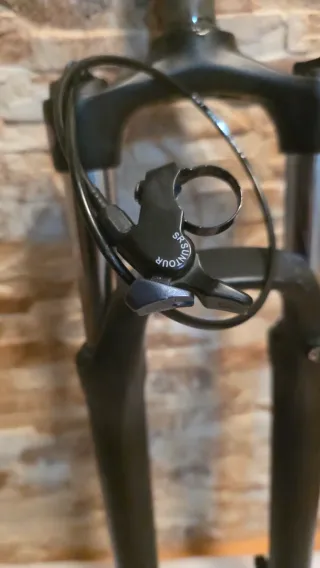 Horquilla 29" Suspensión Bicicleta Negra