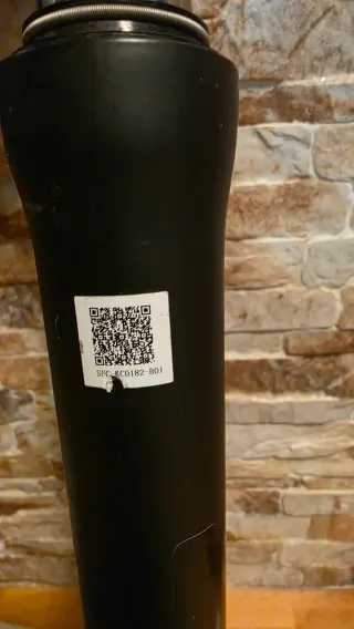 Horquilla 29" Suspensión Bicicleta Negra