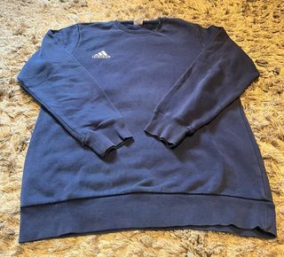 Sudadera Adidas Básica Azul