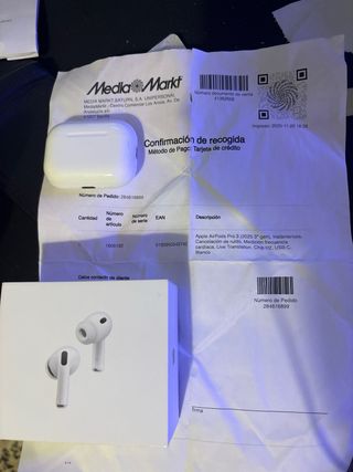 AirPods Pro 3 Nuevos Blancos