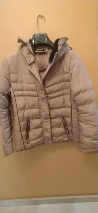 Anorak Mango Beige Talla XS