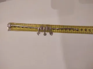 Pulsera Virgen del Rocío Plata