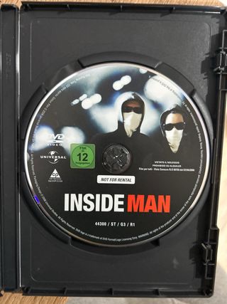 Plan Oculto DVD Película Thriller Español