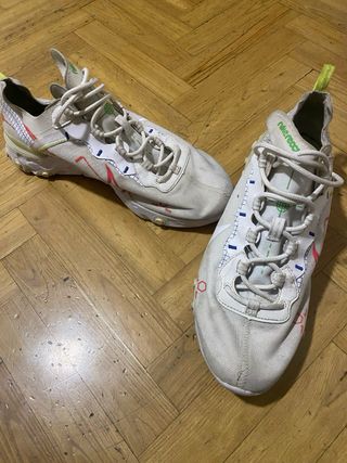 Nike React element 55 talla 45 Multicolor/Blanco