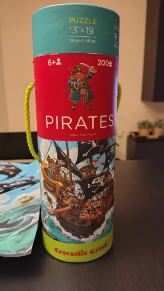 Puzzle Piratas 200 piezas Crocodile Creek