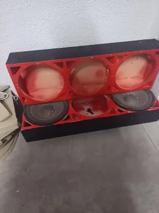 Caja de altavoces para coche de 10 pulgadas