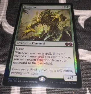 Vengevine Foil MTG Carta Comandante