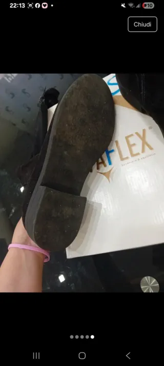 Stivaletti scamosciati neri