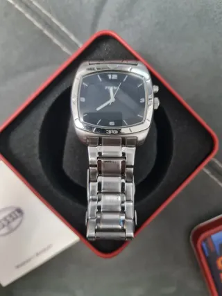 Reloj Fossil Plata Negro