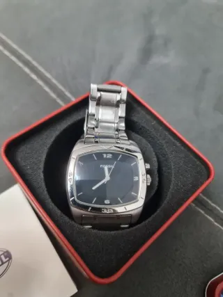 Reloj Fossil Plata Negro