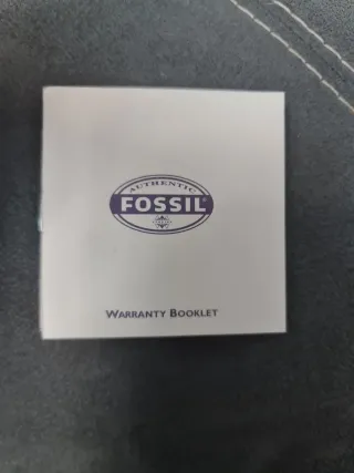 Reloj Fossil Plata Negro