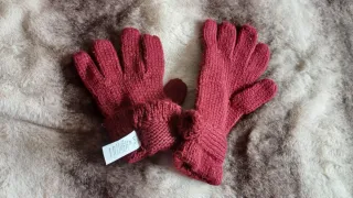 Guantes TEX rosas.  Talla única