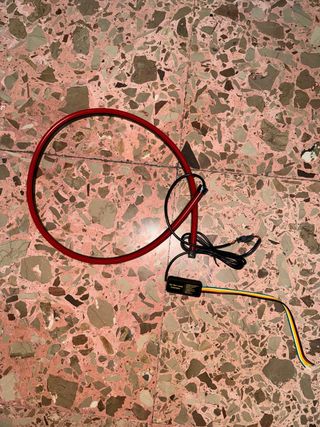 Striscia LED posteriore rossa