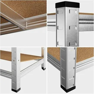 Estantería Multiusos Galvanizada 875 Kg NUEVA