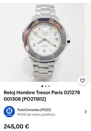 Reloj Tresor Paris Hombre