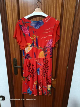 Vestido Desigual Gasa Estampado