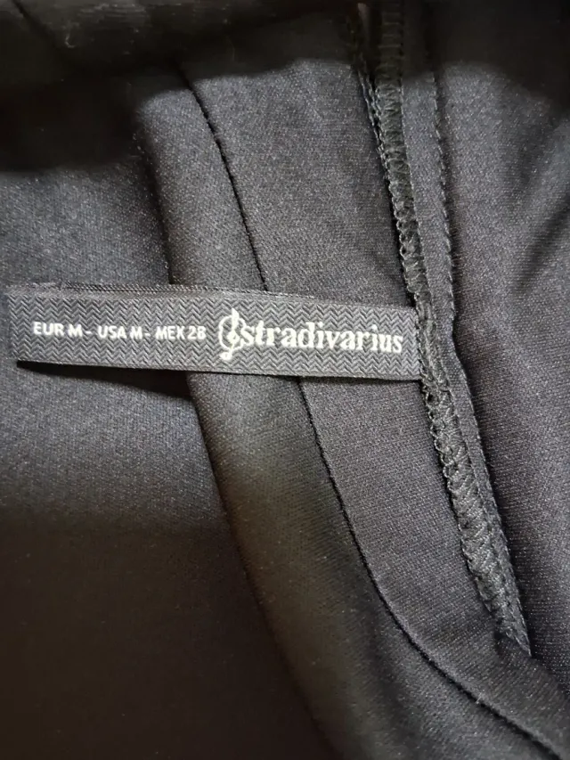 Vestido cuadros escote v