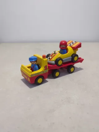 Playmobil Coche Carreras con Remolque