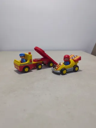 Playmobil Coche Carreras con Remolque