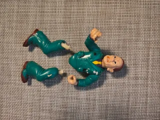 Figura de acción vintage villano Dick Tracy