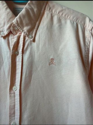 Camisa Scalpers naranja pastel/coral