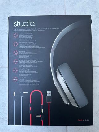 Cuffie Beats Studio Nere/Argento