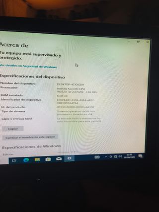 Workstation HP Z400 Intel Xeon 6GB RAM