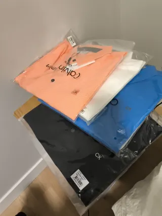 Pack 4 Polos Calvin Klein Talla XXL