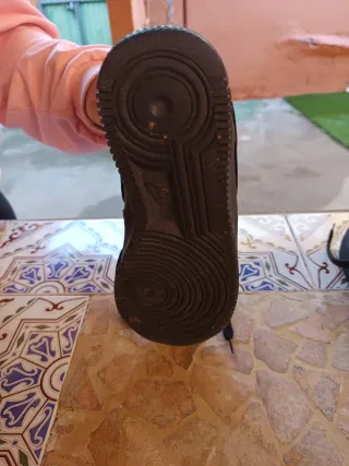 Zapatillas Nike Air Force 1 Negras Mujer