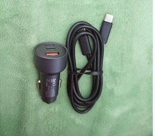 Cargador Mechero Coche USB-C/USB-A MAS CABLE 100W