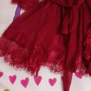 Conjunto de lencería: bata y camisón