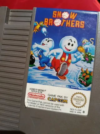 Snow Brothers NES Capcom