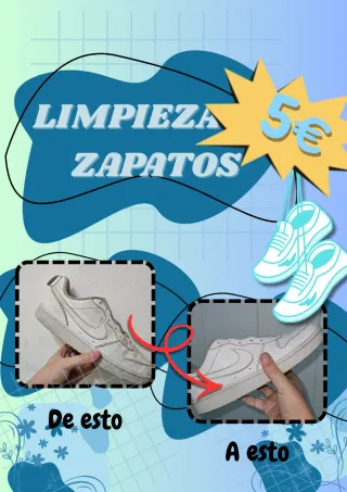 Limpieza de zapatos CON DELICADEZA