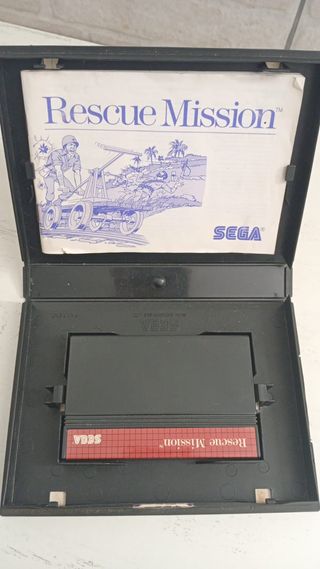 Rescue Mission Sega Master System PAL Completo