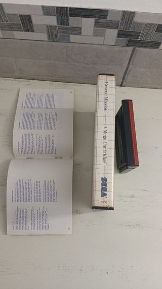 Rescue Mission Sega Master System PAL Completo