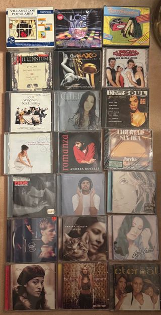 Lote 21 CDs Variados (Muchos Dobles)