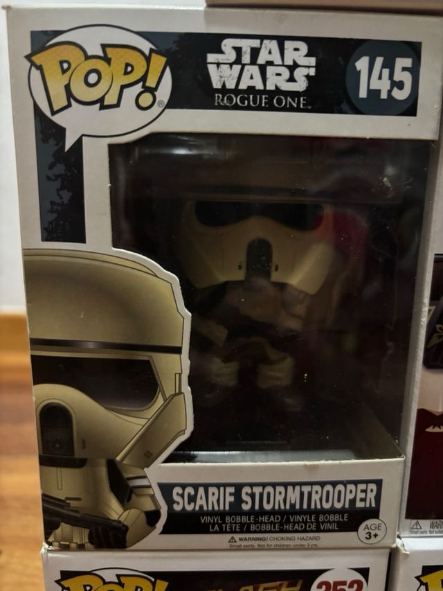 Lote 5 Funko Pop Star Wars, Lord of the Rings, Fla