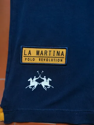 La Martina Buenos Aires polo Uomo Blu Taglia M