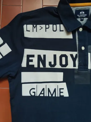 La Martina Buenos Aires polo Uomo Blu Taglia M