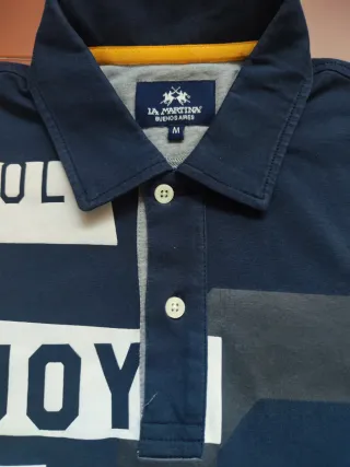 La Martina Buenos Aires polo Uomo Blu Taglia M