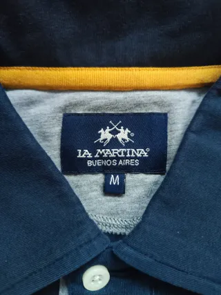 La Martina Buenos Aires polo Uomo Blu Taglia M