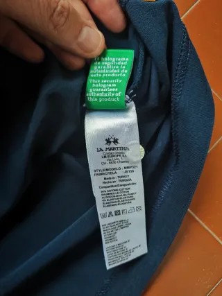 La Martina Buenos Aires polo Uomo Blu Taglia M