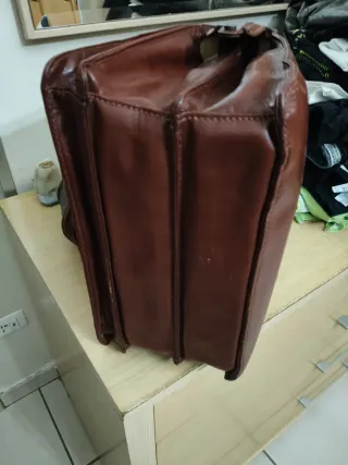 Borsa in pelle Bruin Bear marrone intramontabile